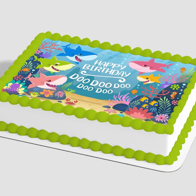 Baby Shark Jawsome! Edible Image® by PhotoCake®