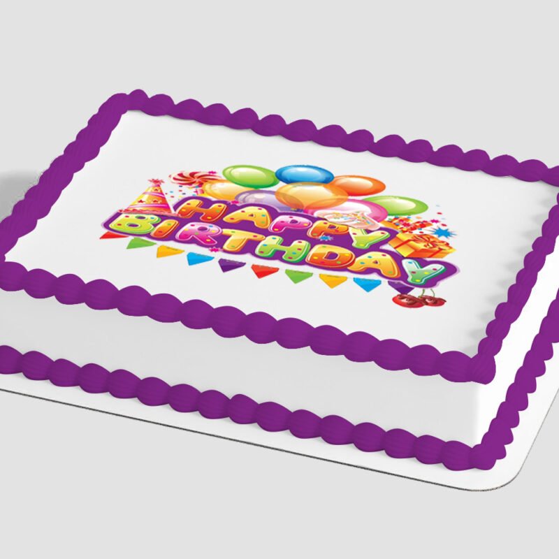 Birthday Fiesta Edible Image® by PhotoCake®