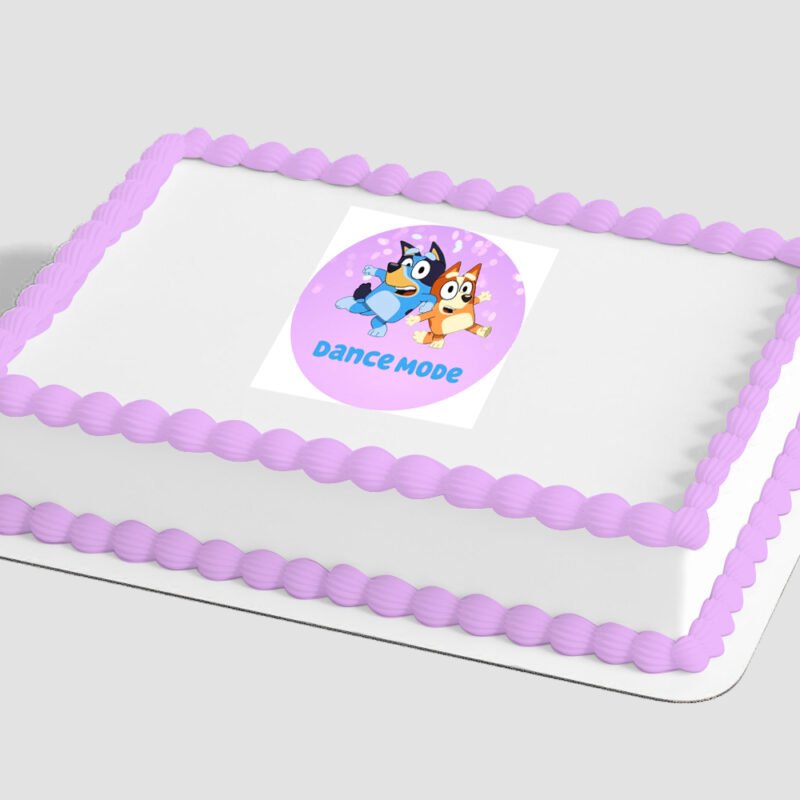 Bluey Dance Mode Edible Image® by PhotoCake®w