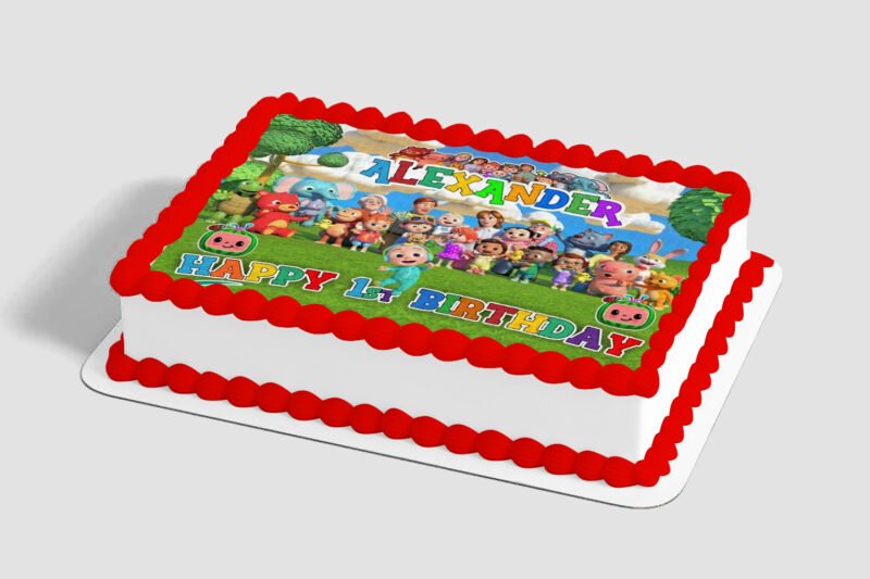 CoComelon™ Happy Birthday! Edible Image® by PhotoCake®