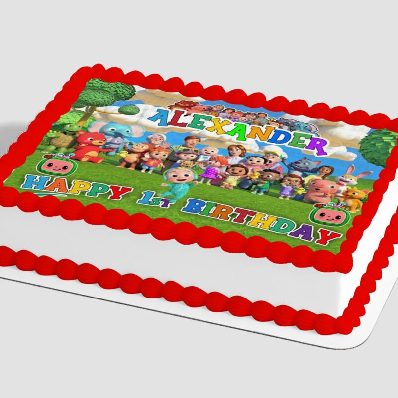 CoComelon™ Happy Birthday! Edible Image® by PhotoCake®