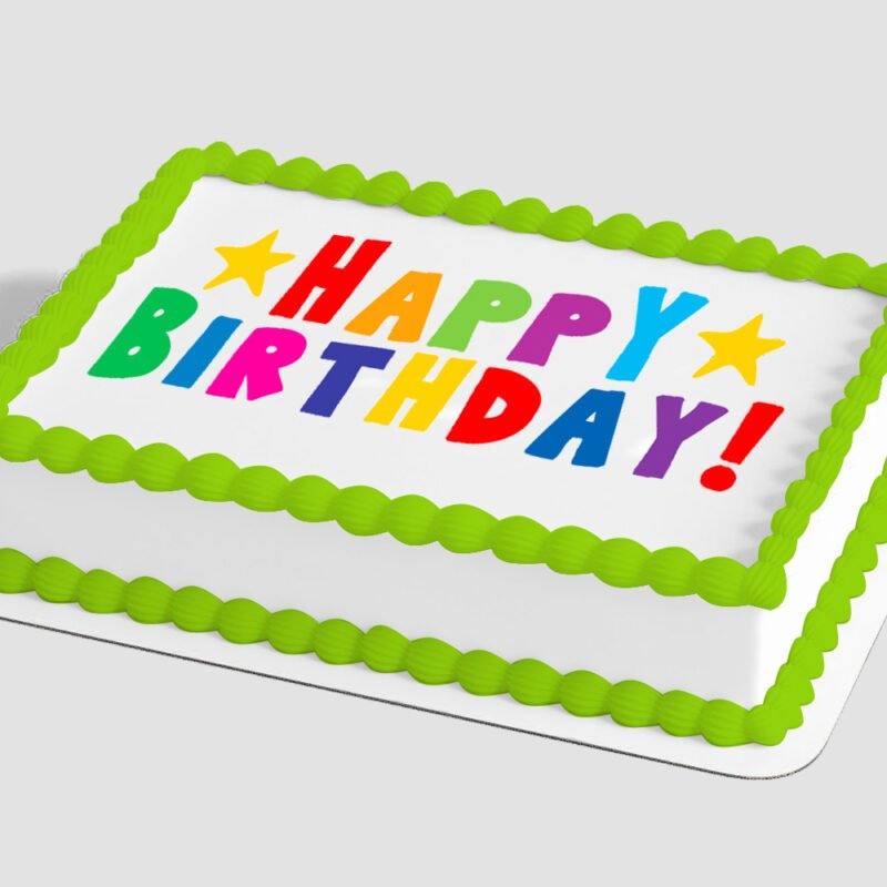 Cutie Pie Birthday Edible Image® by PhotoCake®