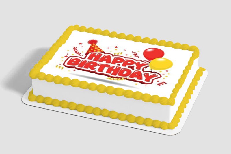 Feliz Cumpleaños Edible Image® by PhotoCake®