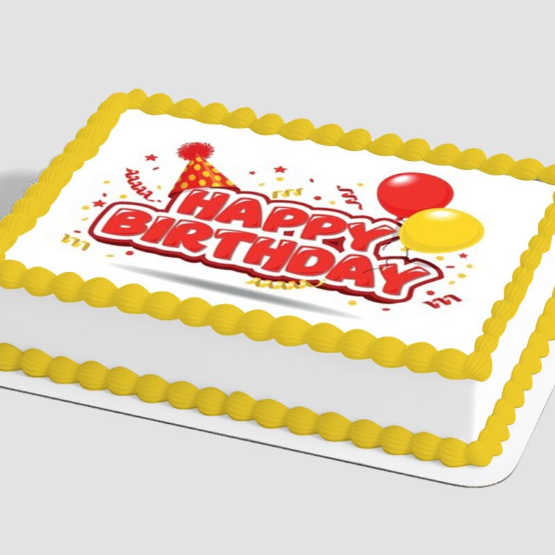 Feliz Cumpleaños Edible Image® by PhotoCake®