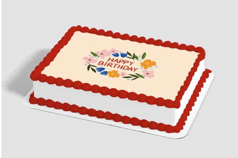 Happy Birthday Edible Image® by PhotoCake®