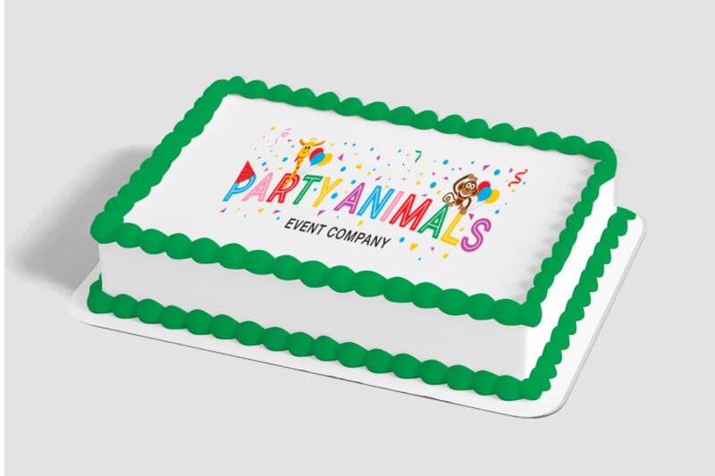 Party Animals Edible Image® by PhotoCake®