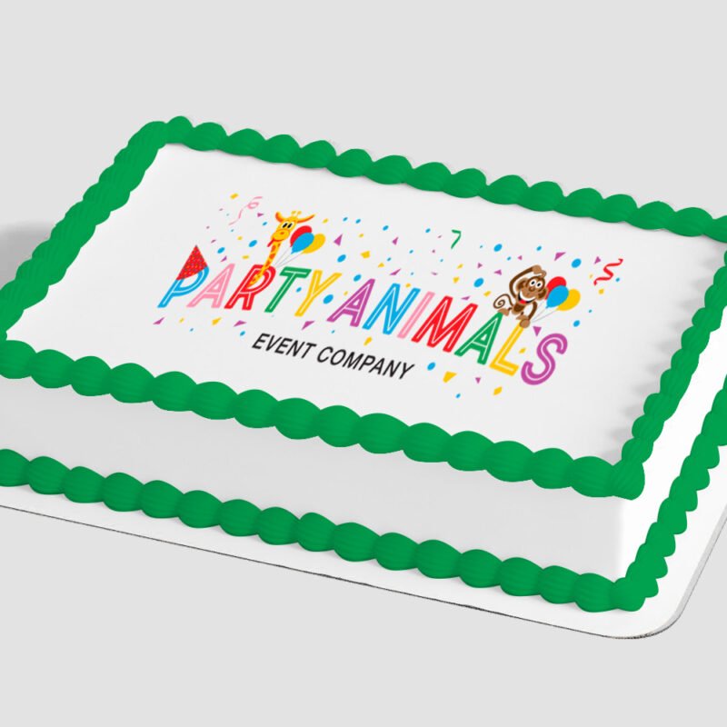 Party Animals Edible Image® by PhotoCake®