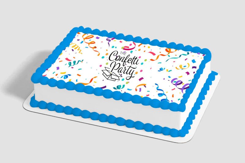 Party Confetti Edible Image® by PhotoCake®