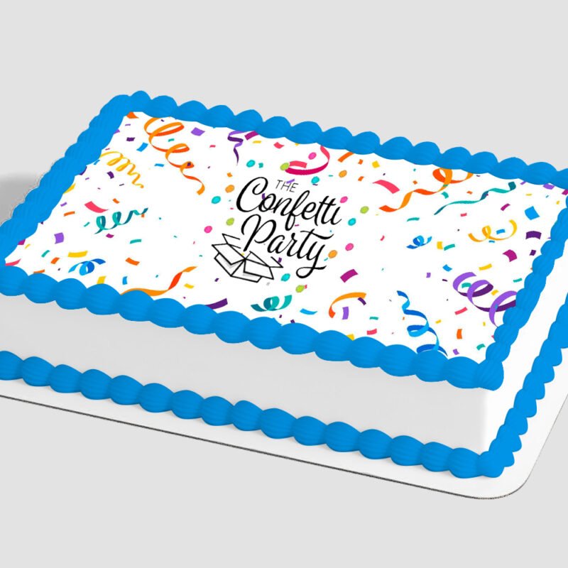 Party Confetti Edible Image® by PhotoCake®
