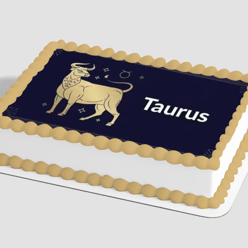 Taurus Edible Image® by PhotoCake®