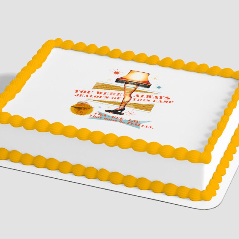 A Christmas Story Fra-gee-lay Edible Image® by PhotoCake®