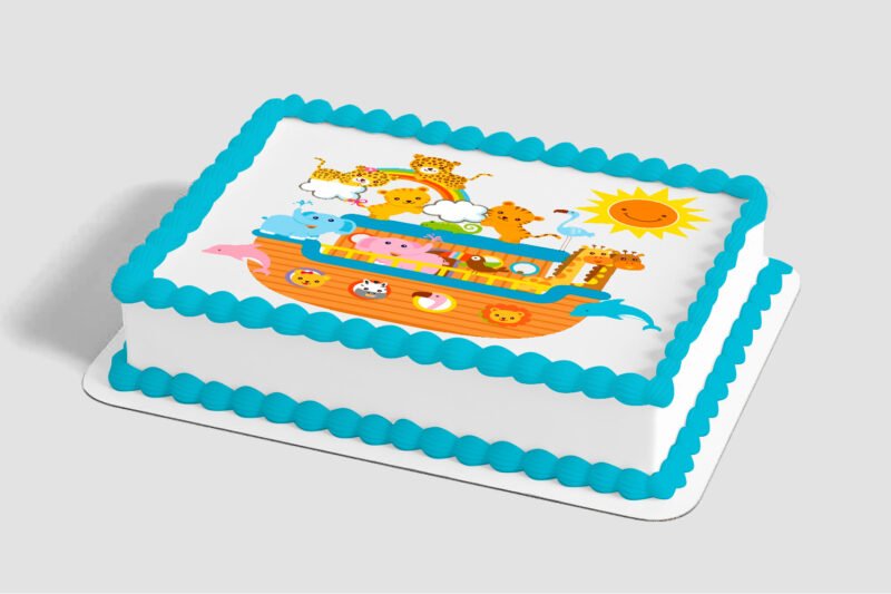 Baby Shower Noah's Ark Edible Image® by PhotoCake®