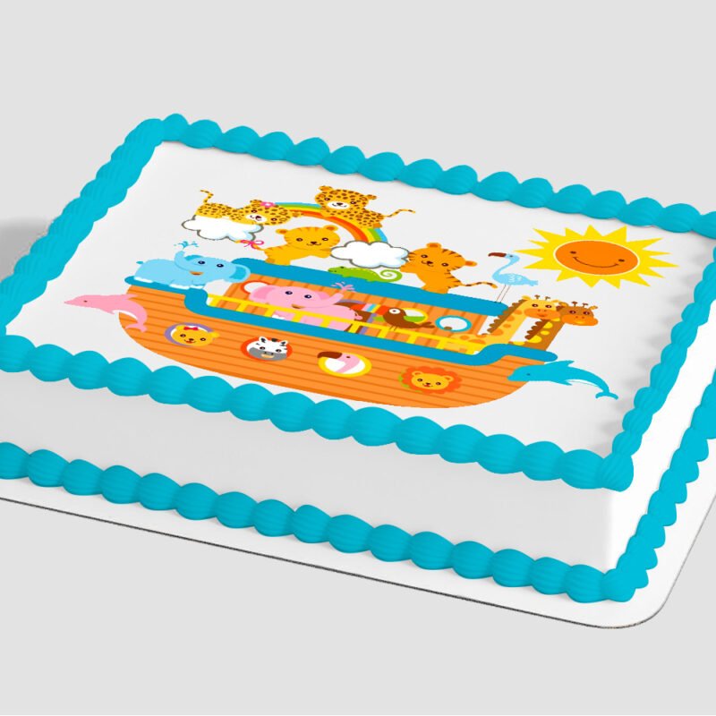 Baby Shower Noah's Ark Edible Image® by PhotoCake®