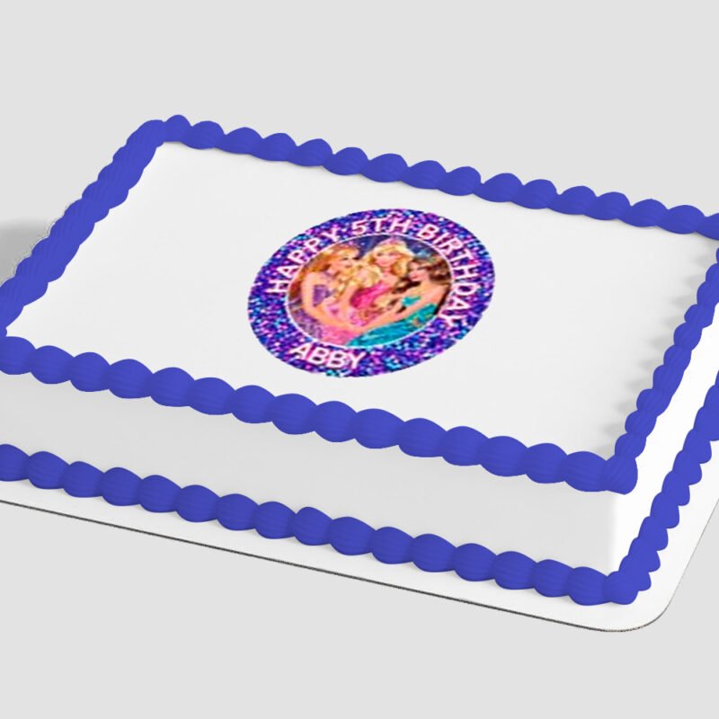Barbie™ Best Friends Edible Image® by PhotoCake® Frame