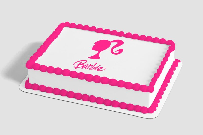 Barbie™ Silhouette Edible Image® by PhotoCake®