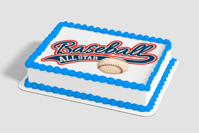 Baseball All-Stars Edible Image® by PhotoCake®