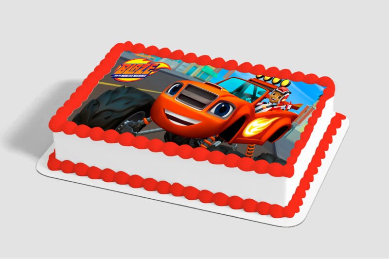 Blaze and the Monster Machines™ Ride to the Rescue! Edible Image® by PhotoCake®