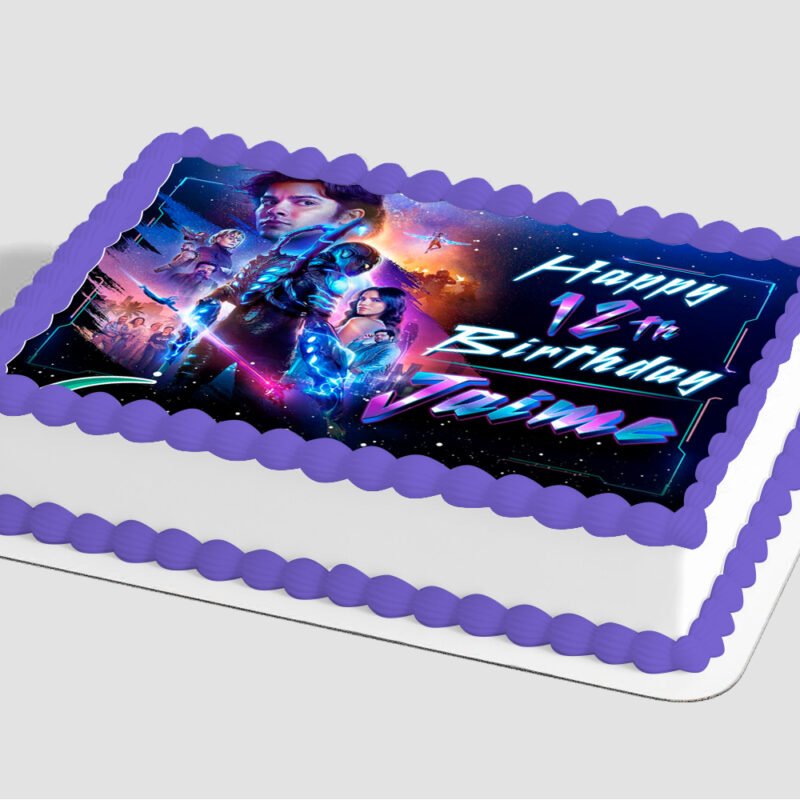 Blue Beetle™ Host Selected Edible Image® by PhotoCake®