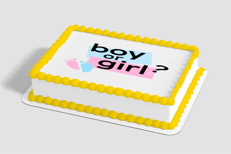 Boy or Girl Edible Image® by PhotoCake®