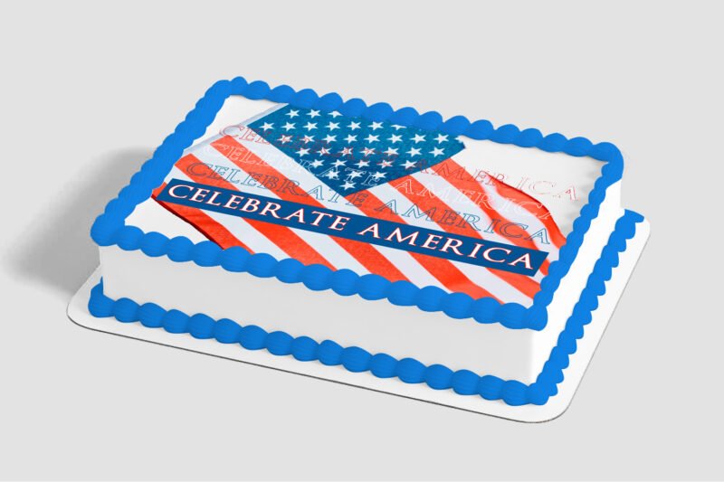 Celebrate America Flag Edible Image® by PhotoCake®