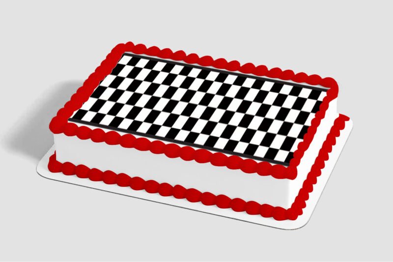 Classic Checks Edible Image® by PhotoCake®