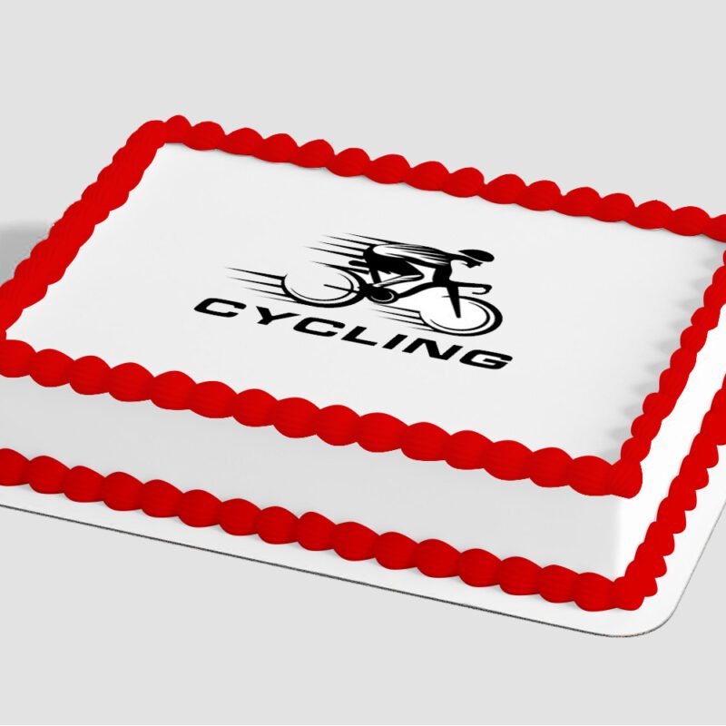 Cycling Edible Image® by PhotoCake®