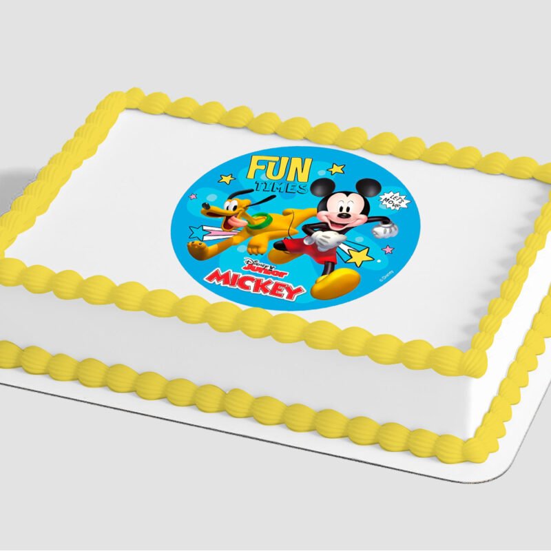 Disney Mickey Mouse Funhouse Fun Starts Here! Edible Image® by PhotoCake®