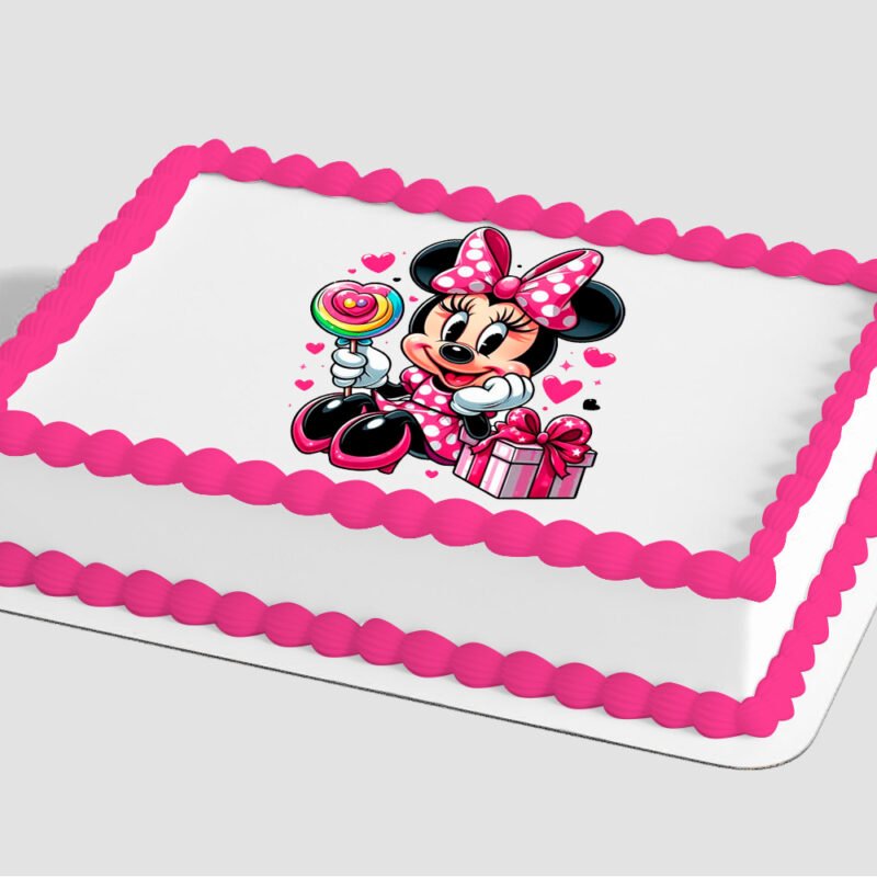 Disney Minnie Mouse Sweet and Cute Edible Image® by PhotoCake®