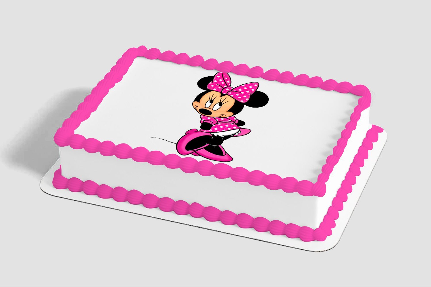Disney Minnie Mouse Too Sweet Edible Image® by PhotoCake® – Kern Bakery INC