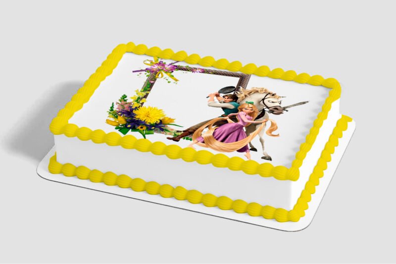 Disney Princess Rapunzel Edible Image® by PhotoCake® Frame