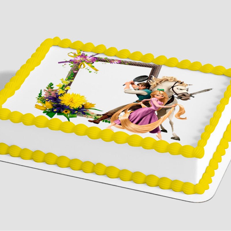 Disney Princess Rapunzel Edible Image® by PhotoCake® Frame