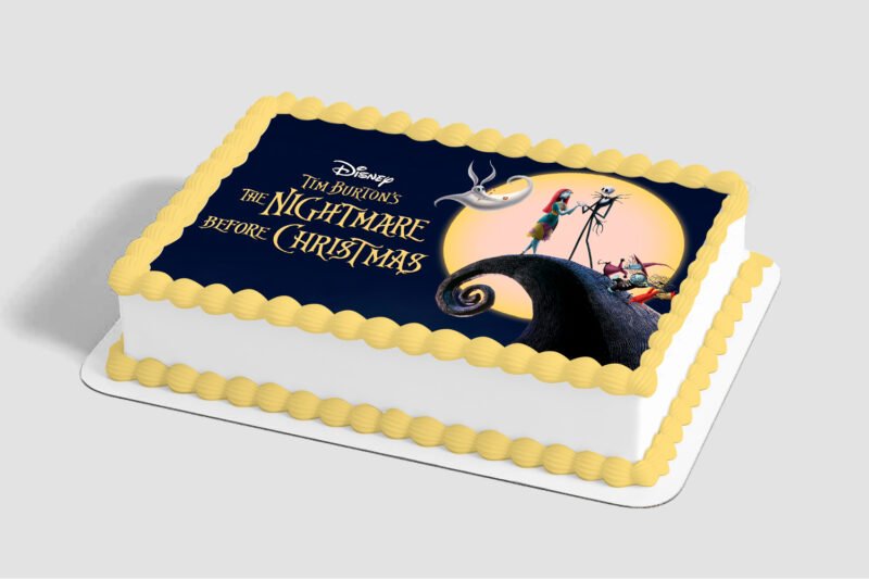 Disney Tim Burton's The Nightmare Before Christmas Love Edible Image® by PhotoCake®