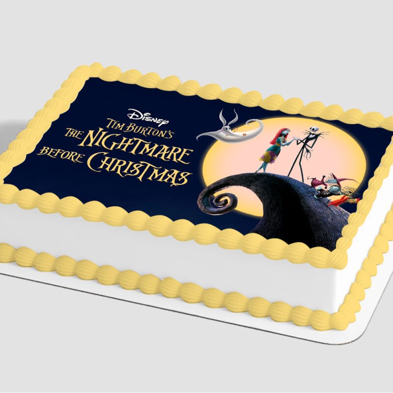 Disney Tim Burton's The Nightmare Before Christmas Love Edible Image® by PhotoCake®