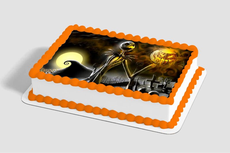 Disney Tim Burton's The Nightmare Before Christmas Nightmare King Edible Image® by PhotoCake®