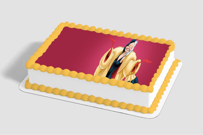 Disney Villains Cruella Edible Image® by PhotoCake®