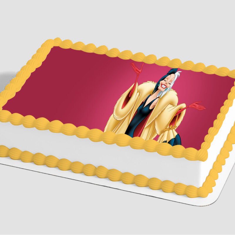 Disney Villains Cruella Edible Image® by PhotoCake®