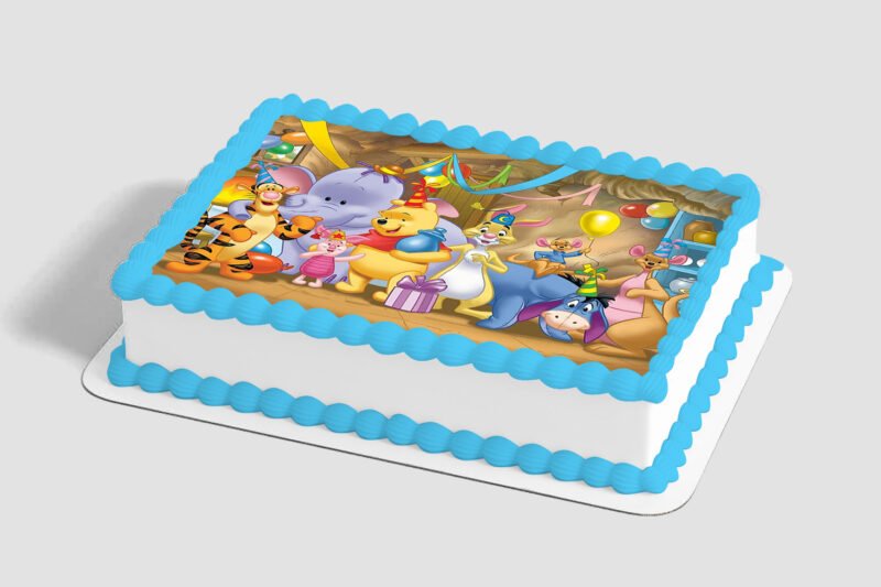 Disney Winnie the Pooh and Friends Edible Image® by PhotoCake®