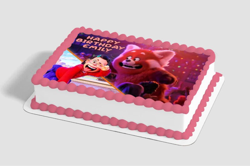 Disney and Pixar's Turning Red Party Animal Edible Image® by PhotoCake®