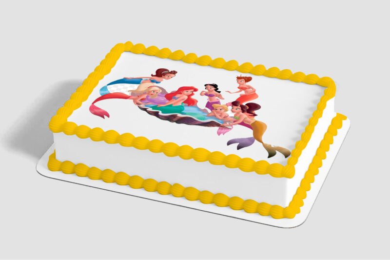 Disney's The Little Mermaid Sisters of the Sea Edible Image® by PhotoCake®