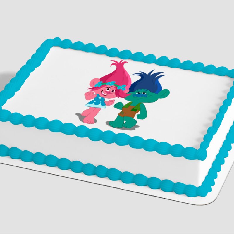 DreamWorks Trolls World Tour Let's Dance! Edible Image® by PhotoCake®