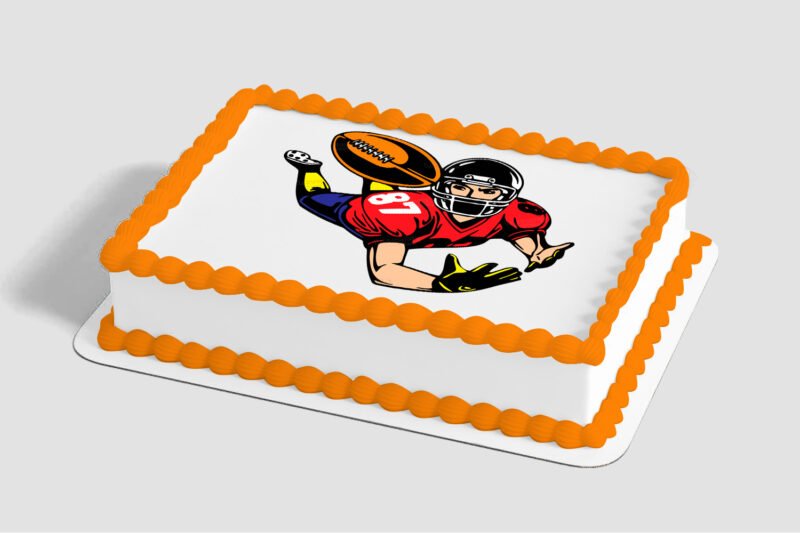 Football Edible Image® by PhotoCake®