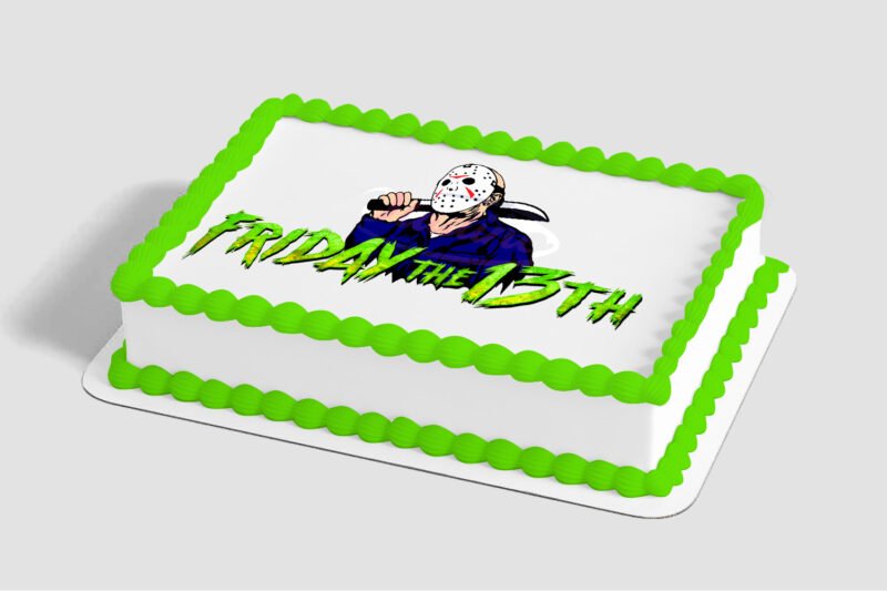 Friday the 13th Edible Image® by PhotoCake®