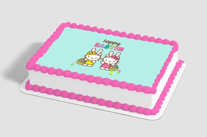 Hello Kitty® Happy Easter Edible Image® by PhotoCake®