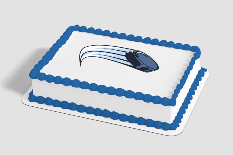 Hockey Puck Edible Image® by PhotoCake®