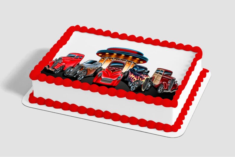 Hot Rod Car Edible Image® by PhotoCake®