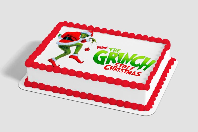 How the Grinch Stole Christmas - Grinch Edible Image® by PhotoCake®