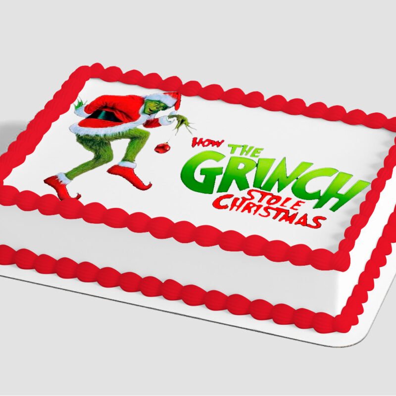 How the Grinch Stole Christmas - Grinch Edible Image® by PhotoCake®