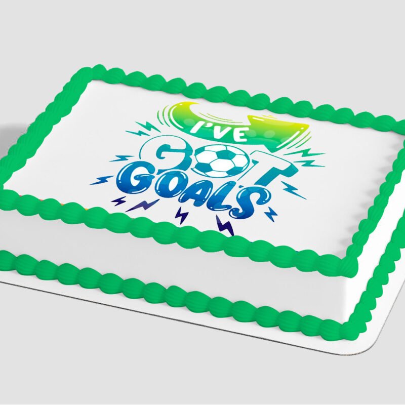I've Got Goals Edible Image® by PhotoCake®