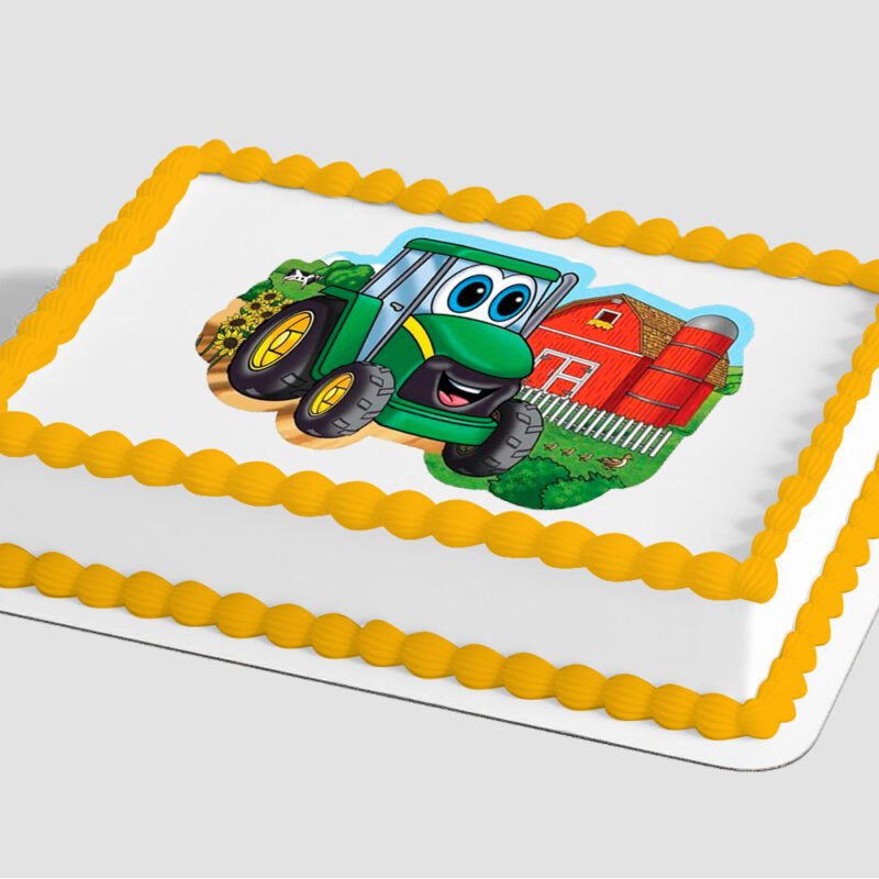 John Deere Johnny Tractor Edible Image® by PhotoCake®