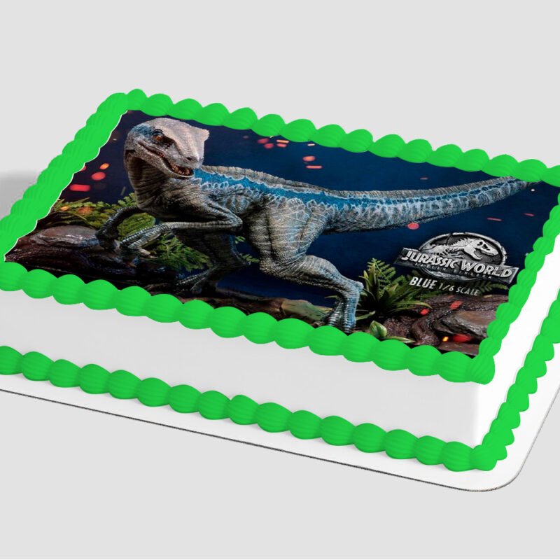 Jurassic World Raptor Paddock Edible Image® by PhotoCake®